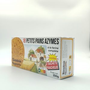 18 Petits Pains Azymes à la farine complète